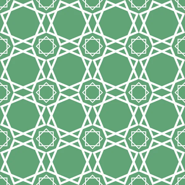シームレスな伝統的な幾何学的なイスラム飾り - girih、ベクトル — ストックベクタ