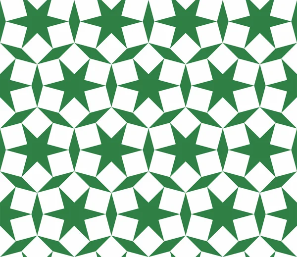 Ornement islamique géométrique traditionnel sans couture - girih, vecteur — Image vectorielle