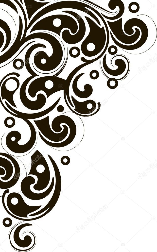 Abstract curve background
