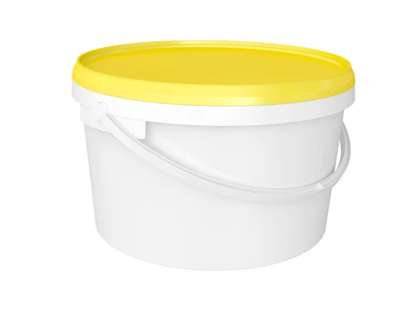 Bucket with paint. — Stock Photo, Image