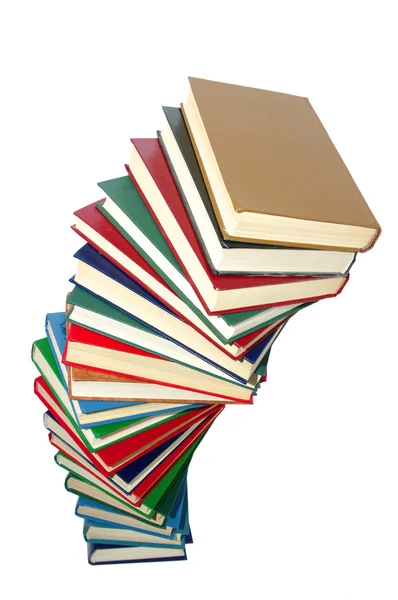 stock image Books on the white