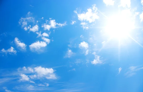 Himmel och sol — Stockfoto