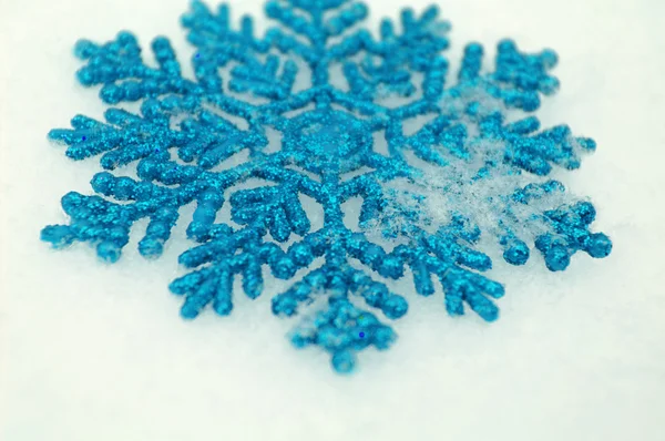 Vackra snöflingor — Stockfoto