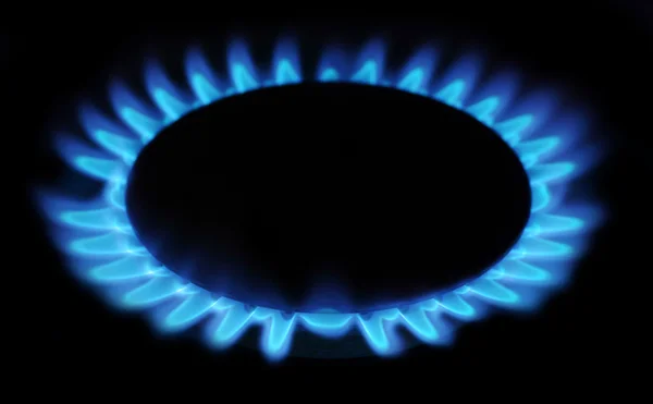 Lågorna av gas — Stockfoto
