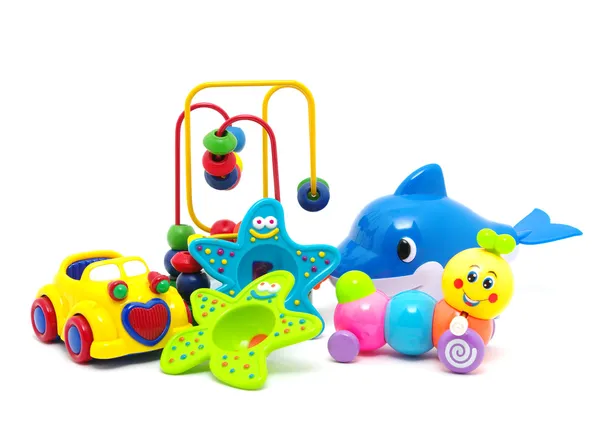 Coleta de brinquedos — Fotografia de Stock