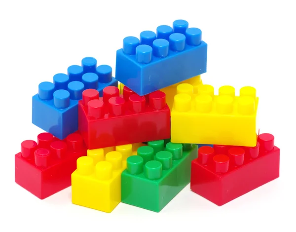Bloques de juguete plástico —  Fotos de Stock