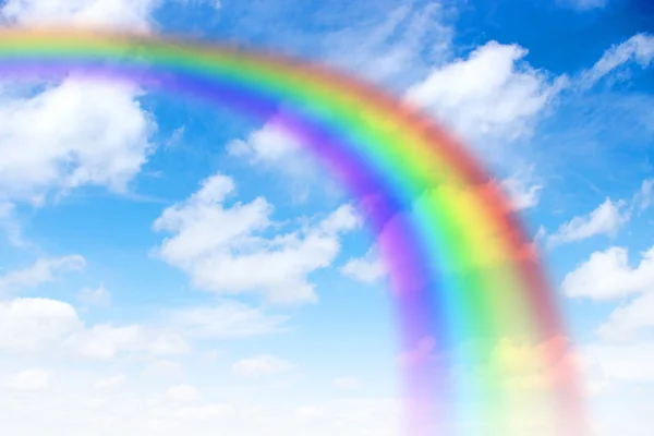 Arco-íris no céu — Fotografia de Stock