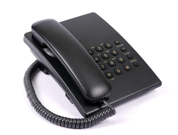 Black phone — Stock Photo, Image