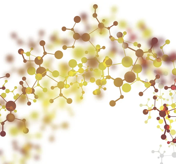 Molecule background — Stock Photo, Image