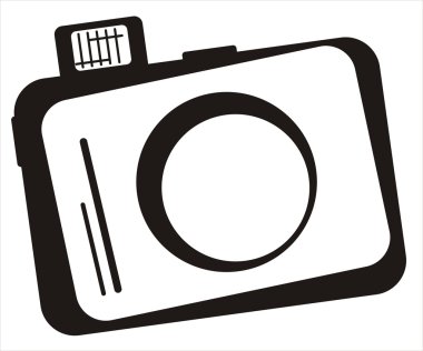 Camera design clipart