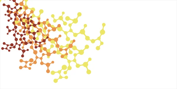 Moleküller — Stok Vektör