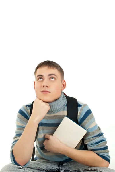 Young Man thinking about a problem — Stock Photo, Image