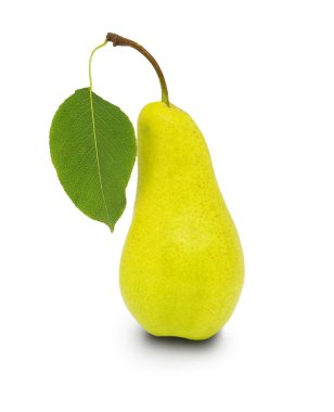 Ripe yellow pear clipart