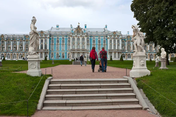 凯瑟琳宫。tsarskoe selo — 图库照片