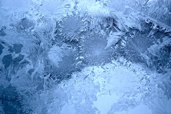 Frost on window — Stock Photo, Image