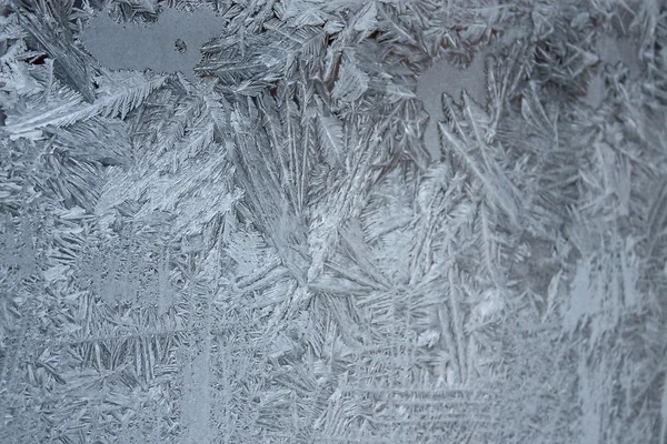 Frost on window — Stock Photo, Image