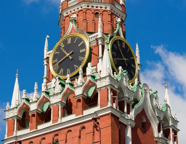 Torre Spasskaya del Kremlin de Moscú —  Fotos de Stock