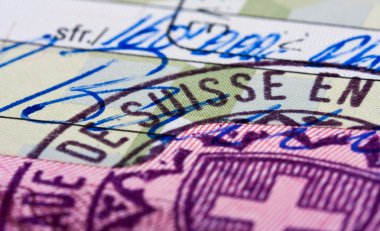 İsviçre vize pasaport