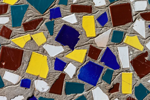 Vista de cerca de un mosaico abstracto. Apto para un ba abstracto — Foto de Stock