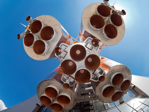 Detalles del motor del cohete espacial —  Fotos de Stock
