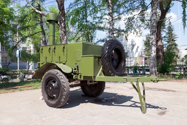 Russo o sovietico esercito militare campo mobile cucina — Foto Stock