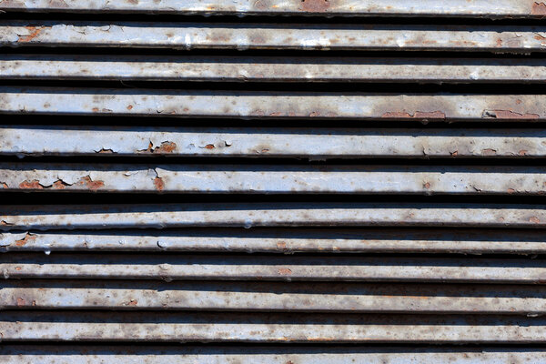 Old metal grate as the background