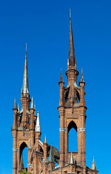Roman-Catholic church in Samara, Russia — Stock Photo, Image