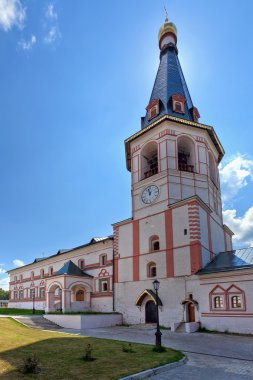 Rus Ortodoks Kilisesi. iversky Manastırı'valdai, Rusya Federasyonu.