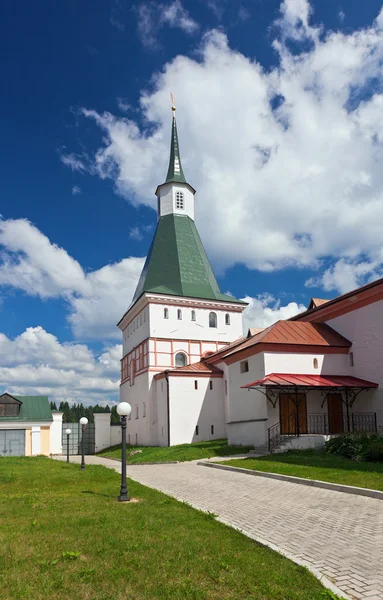 Russian orthodox church. Iversky monastery in Valdai, Russia. — Stock Photo, Image