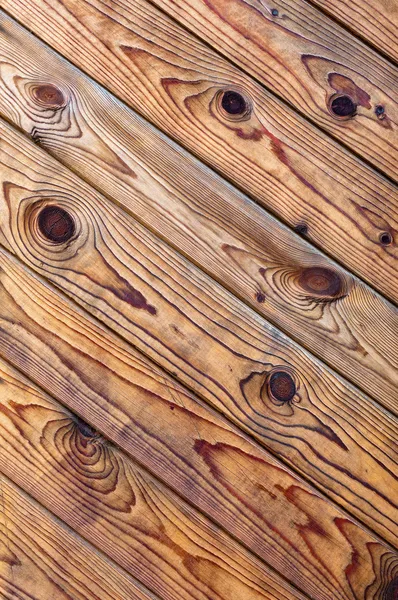 Braune Holzstruktur mit natürlichen Mustern — Stockfoto