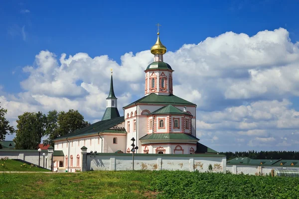Chiesa ortodossa russa. Monastero di Iversky in Valdai, Russia . — Foto Stock