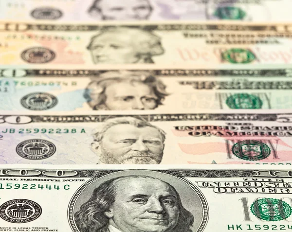 Фон доларів США — стокове фото