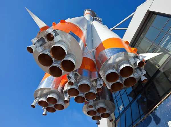 Детали ракетного двигателя — стоковое фото