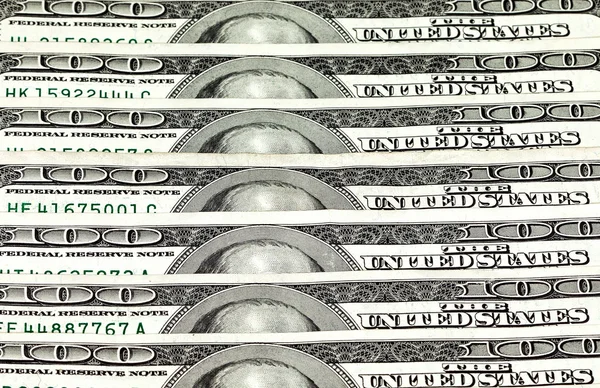 Hintergrund der US-Dollars — Stockfoto