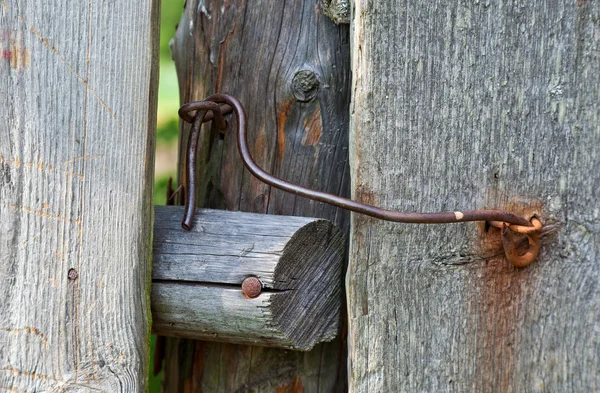 Παλιά σκουριασμένη Κλειδωνιά — Φωτογραφία Αρχείου