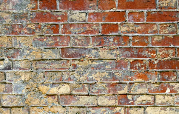 Текстура стіни у віці цегли — стокове фото