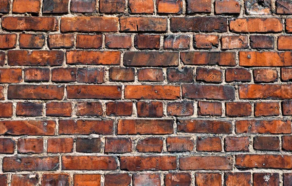 Vecchio muro di mattoni come sfondo — Foto Stock