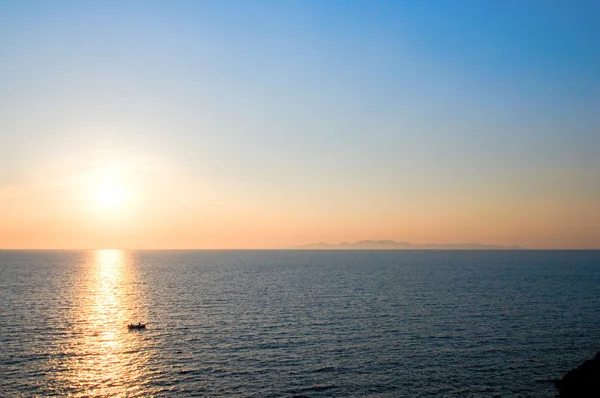 Sunset on Santorini — Stock Photo, Image