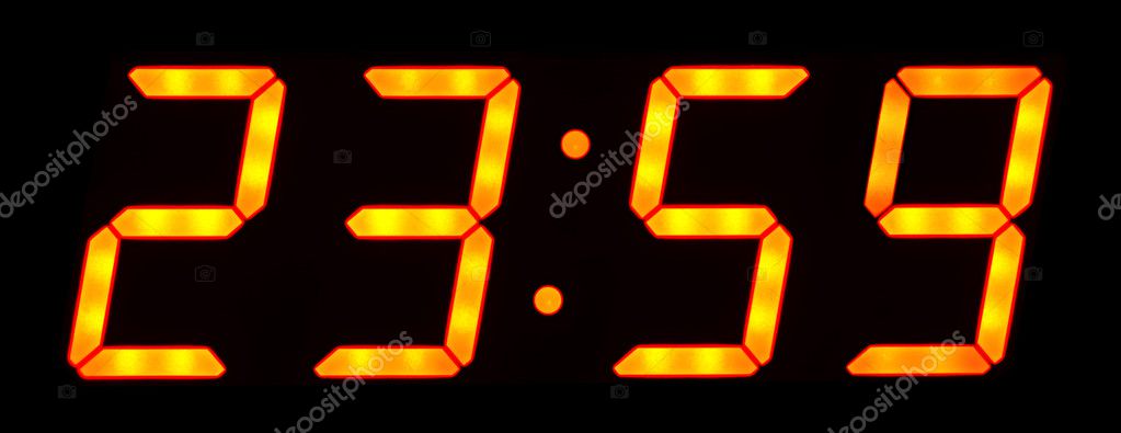 Digital clock ⬇ Stock Photo, Image by © connect #8158289