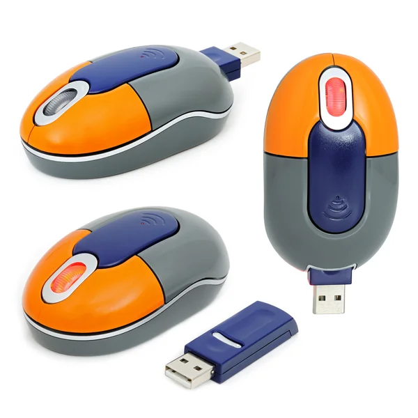 Mouse del computer wireless — Foto Stock