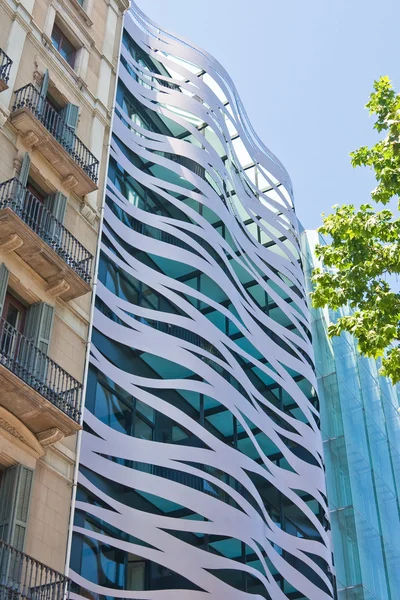 Detalhe do edifício, Barcelona, Espanha — Fotografia de Stock