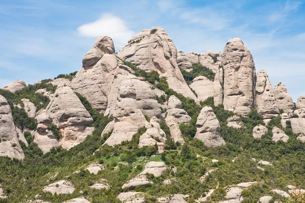 Góry Montserrat. Katalonia. Hiszpania — Zdjęcie stockowe