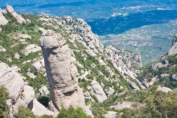 Montserrat Mountain. Catalogne. Espagne — Photo