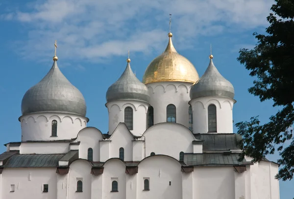 Saint Sophia cathedral in Kremlin of Great Novgorod Russia — Stock Photo, Image