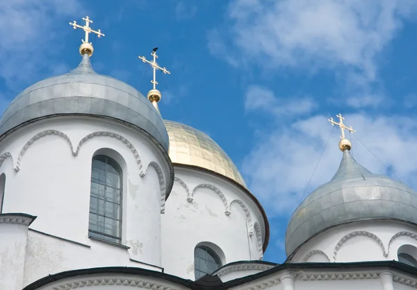 Saint sophia cathedral Kremlben nagy novgorod Oroszország — Stock Fotó