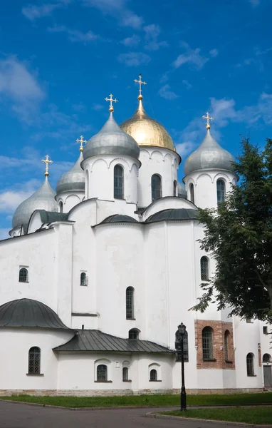 Αγία Σοφία στο Κρεμλίνο της μεγάλη Νόβγκοροντ Ρωσίας — Φωτογραφία Αρχείου