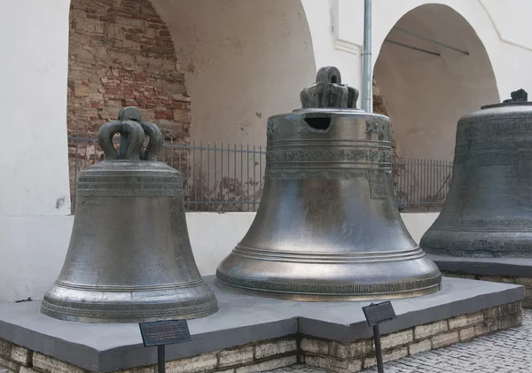 stock image Great Novgorod, Kremlin, taken from the old bells of the belfry