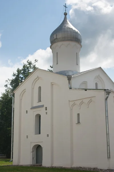 Prokopij Kirche in Jaroslaws Hof. novgorod der Große. Russland — Stockfoto