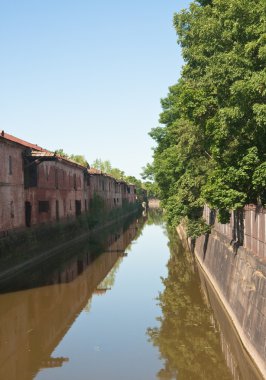 Kronstadt. baypas kanalı görünümü