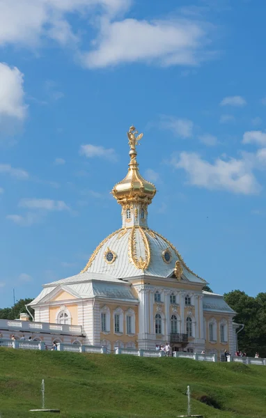 Печатный корпус Большого дворца. Петергоф. Россия — стоковое фото